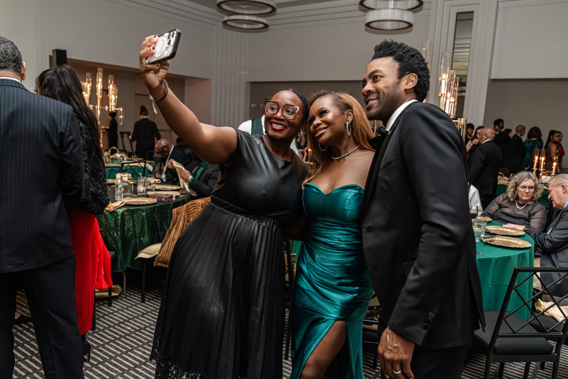 Emerald Ball event moment